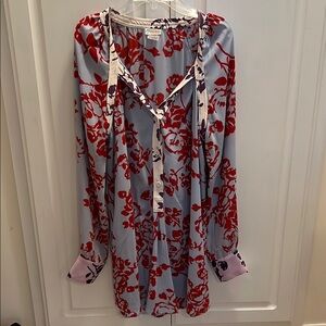 Rubber Ducky Productions Inc Dress Floral Design Size Medium